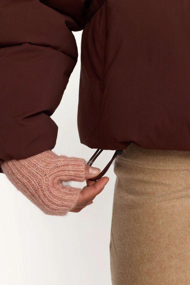 JACKE 77293 SHORT PUFFER BURGUNDY