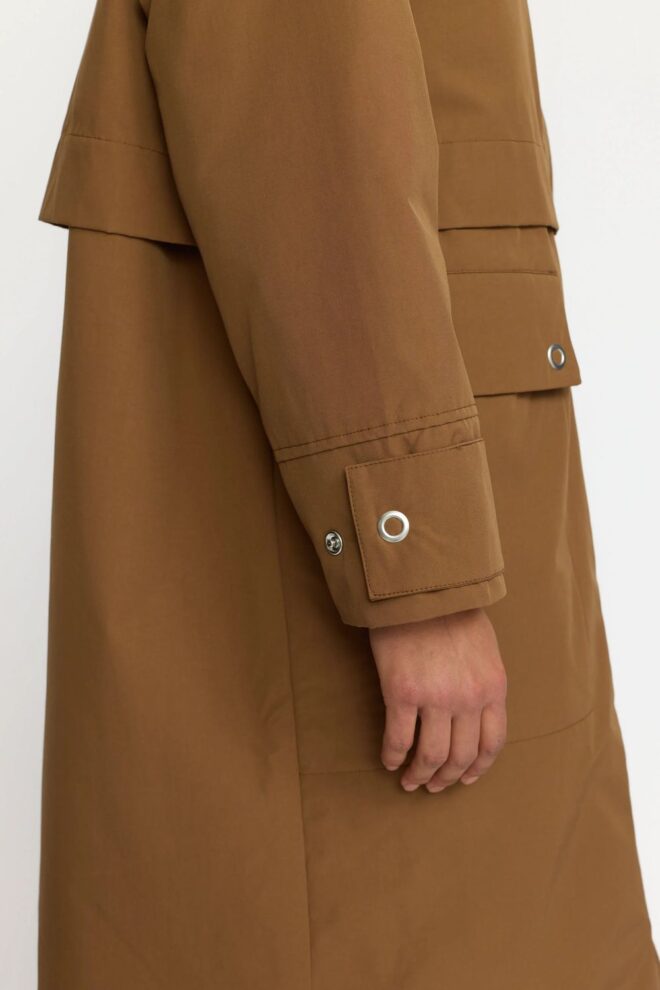JACKE 77337 PARKA COAT BROWN