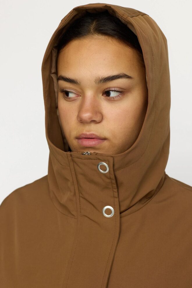 JACKE 77337 PARKA COAT BROWN