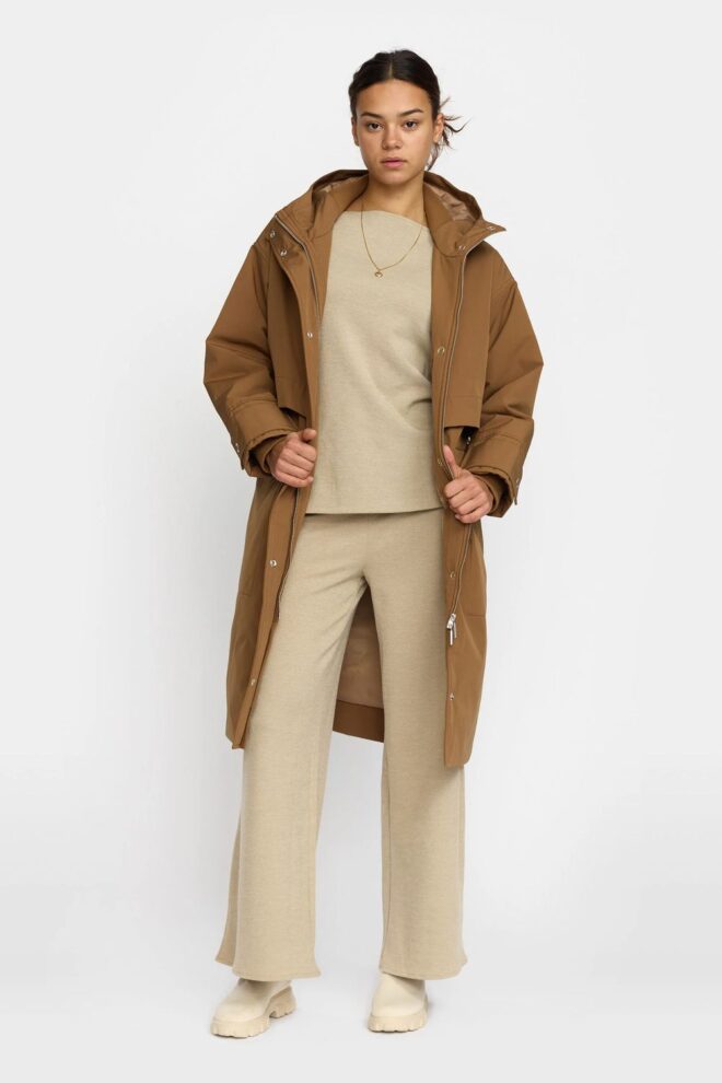 JACKE 77337 PARKA COAT BROWN