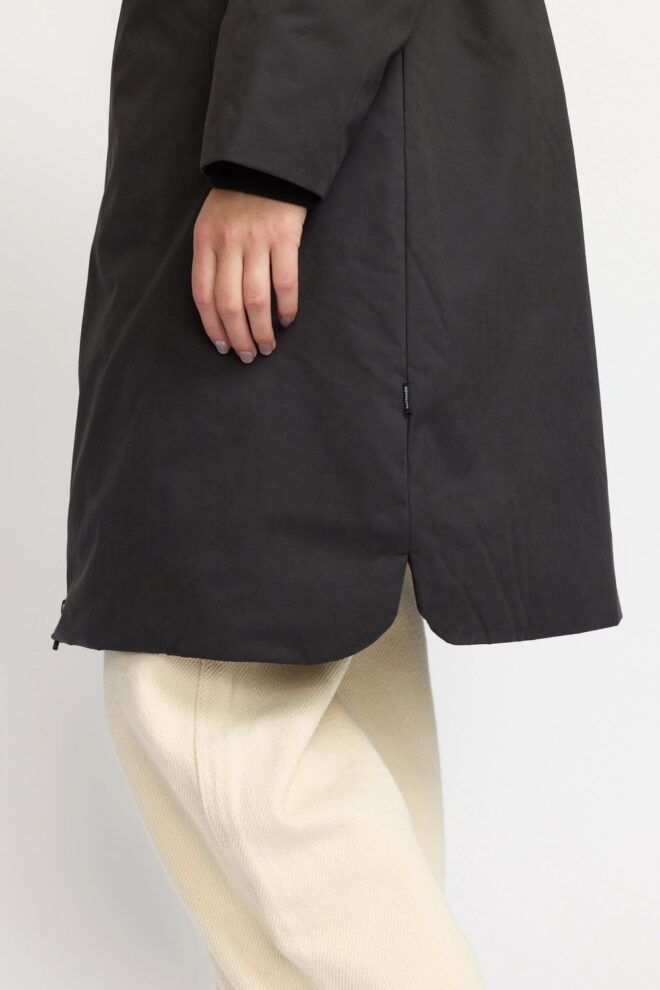 JACKE 77340 HOODED PARKA BLACK