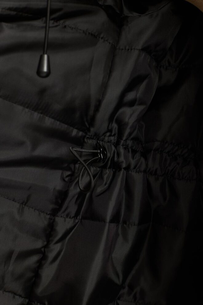JACKE 77340 HOODED PARKA BLACK