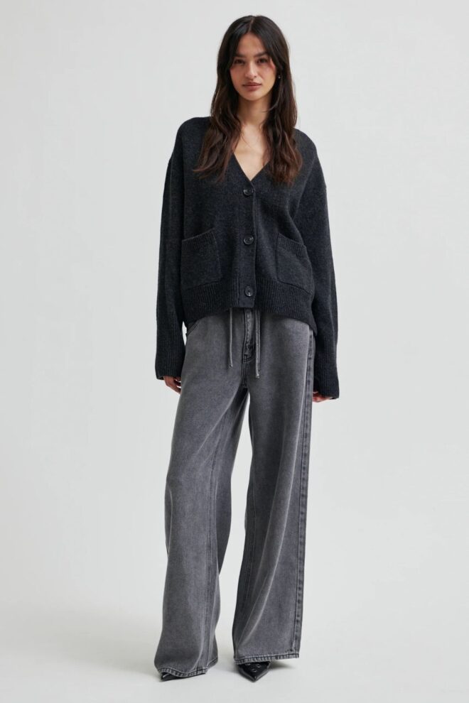 JEANS IRVIN DENIM JEANS DARK GREY
