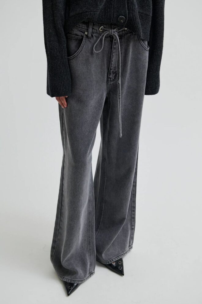 JEANS IRVIN DENIM JEANS DARK GREY
