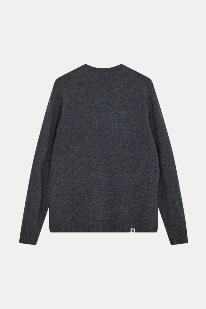 PULLOVER AKPETER MERINO DARK GREY