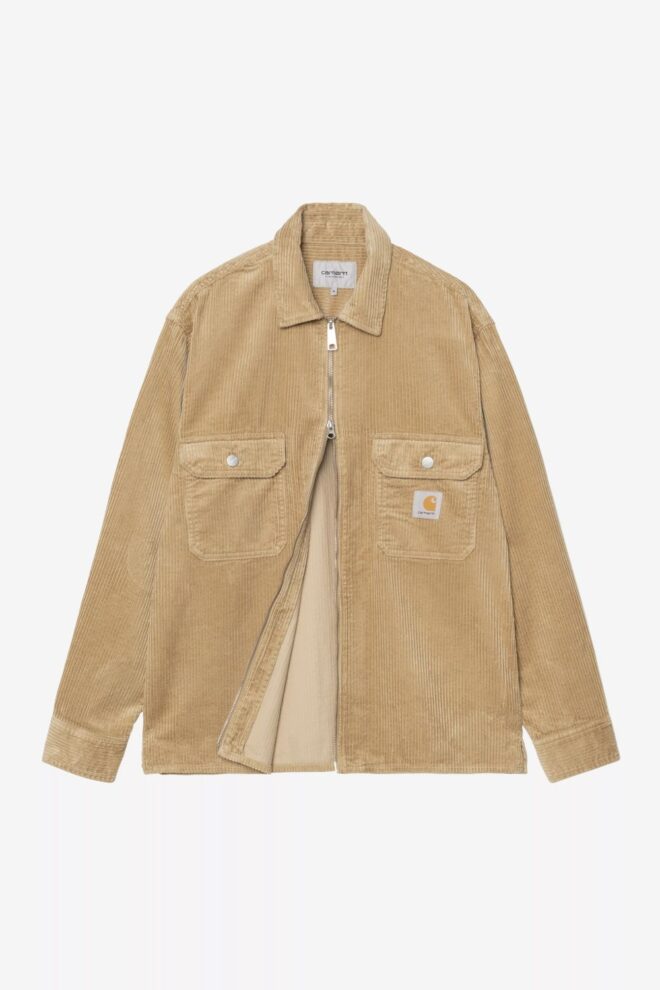 HEMD REYNOLD SHIRT LEATHER RINSED