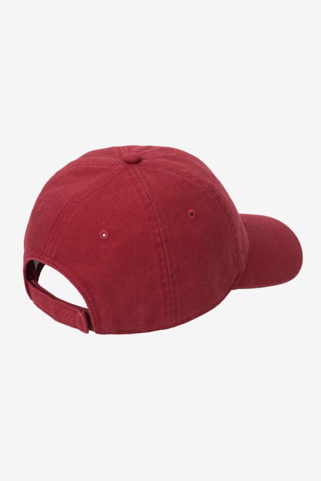 CAP SELBY CANVAS CAP SCARLET