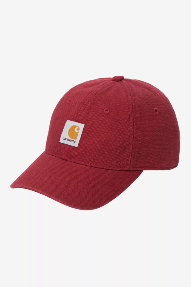 CAP SELBY CANVAS CAP SCARLET
