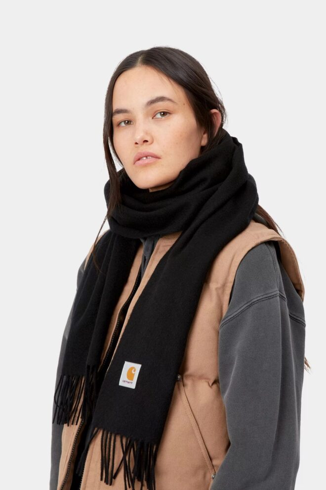 SCHAL CLAN SCARF BLACK