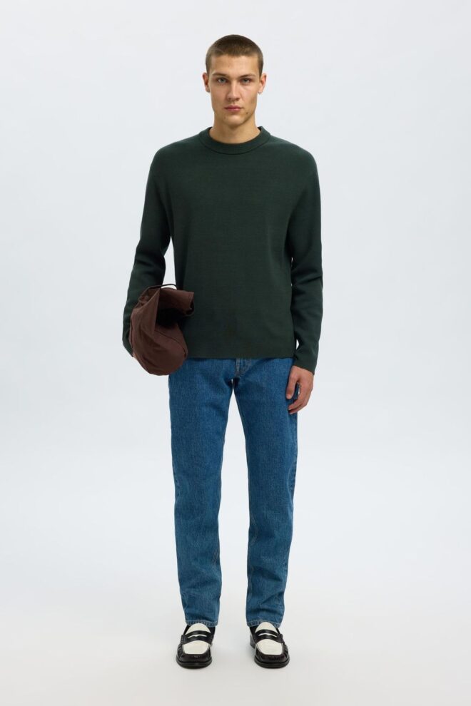 PULLOVER 16099570 SLHTELLER CREW FOREST