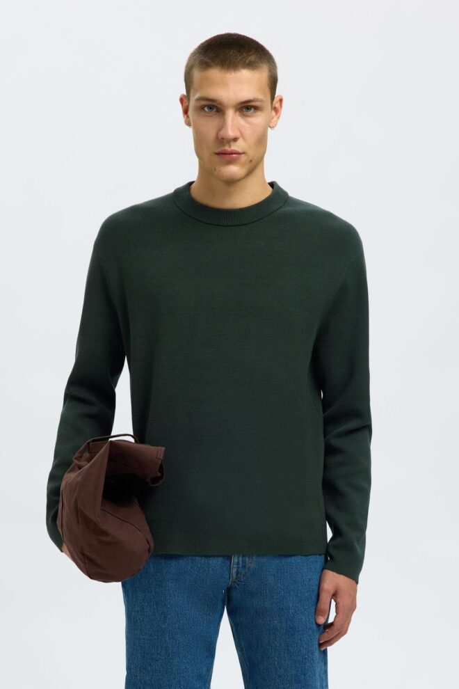 PULLOVER 16099570 SLHTELLER CREW FOREST