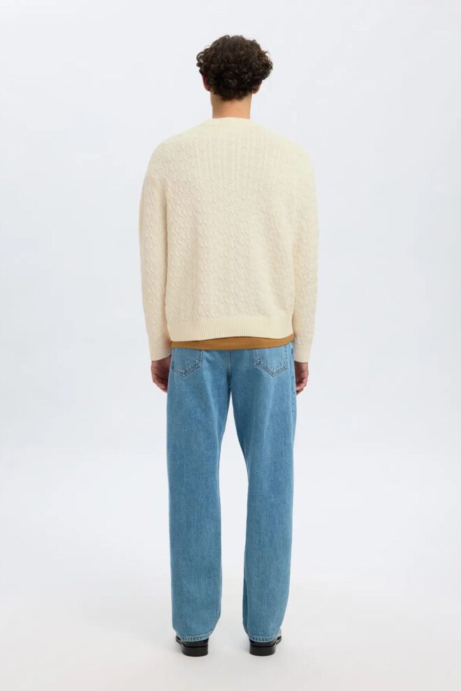 PULLOVER 16098365 SLHPHILIP EGRET
