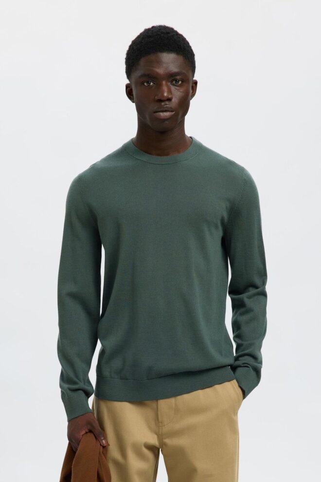 PULLOVER 16094647 SLHTRAY LS DEEP FOREST