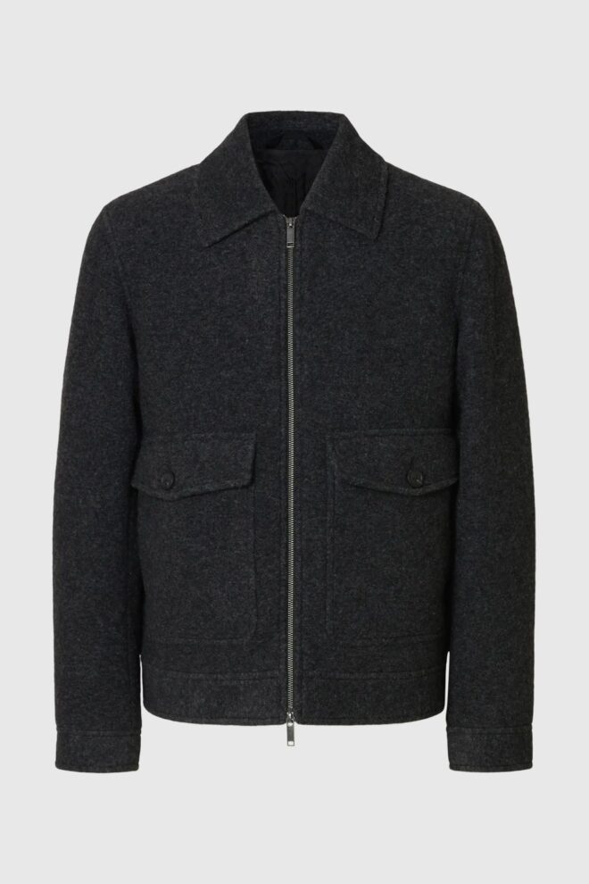 JACKE 16098263 SLHJAKOB GREY