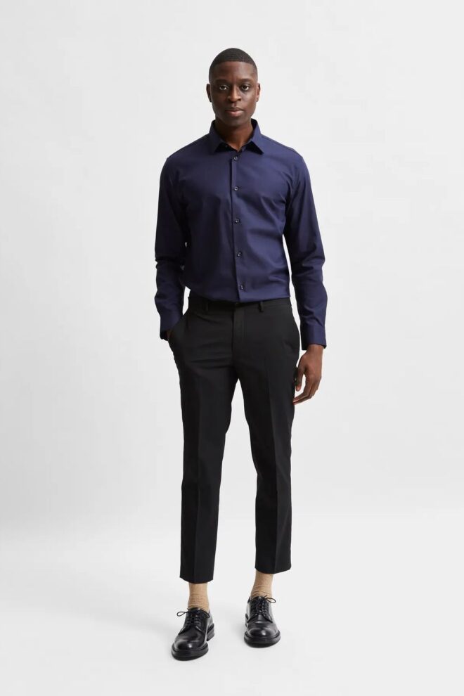 HEMD 16080200 SLHSLIMETHAN PEACOAT