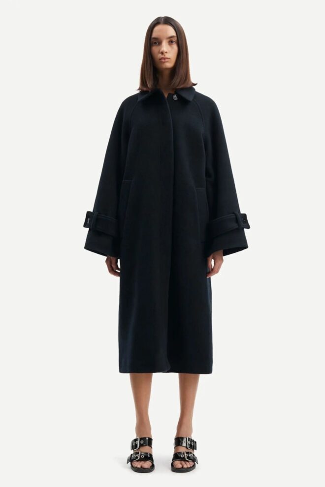 MANTEL ALMA COAT 14895 NAVY
