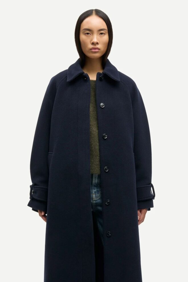 MANTEL ALMA COAT 14895 NAVY