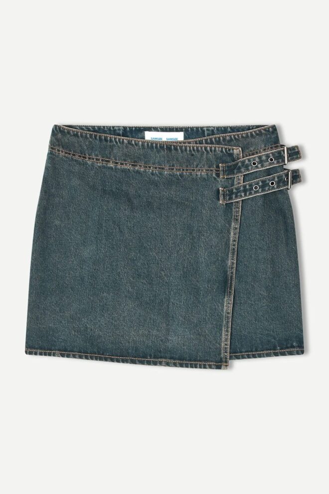 ROCK SABETHY BUCKLE SKIRT 15767 OAK
