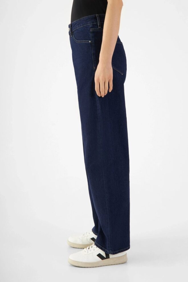 JEANS ASH BARREL F01 0628 DARK BLUE