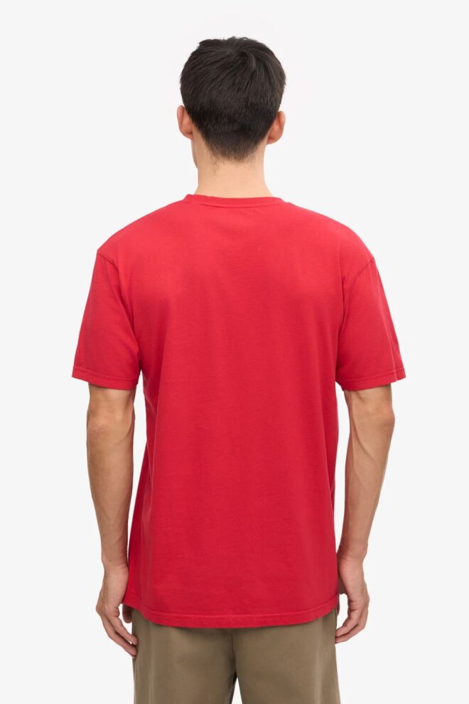 SHIRT CLASSIC ORGANIC TEE SCARLET RED