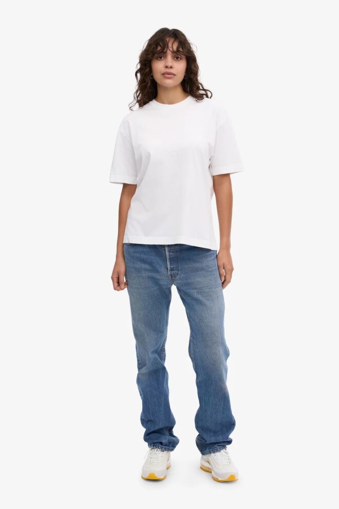 SHIRT OVERSIZED ORGANIC T-SHIRT OPTICAL W