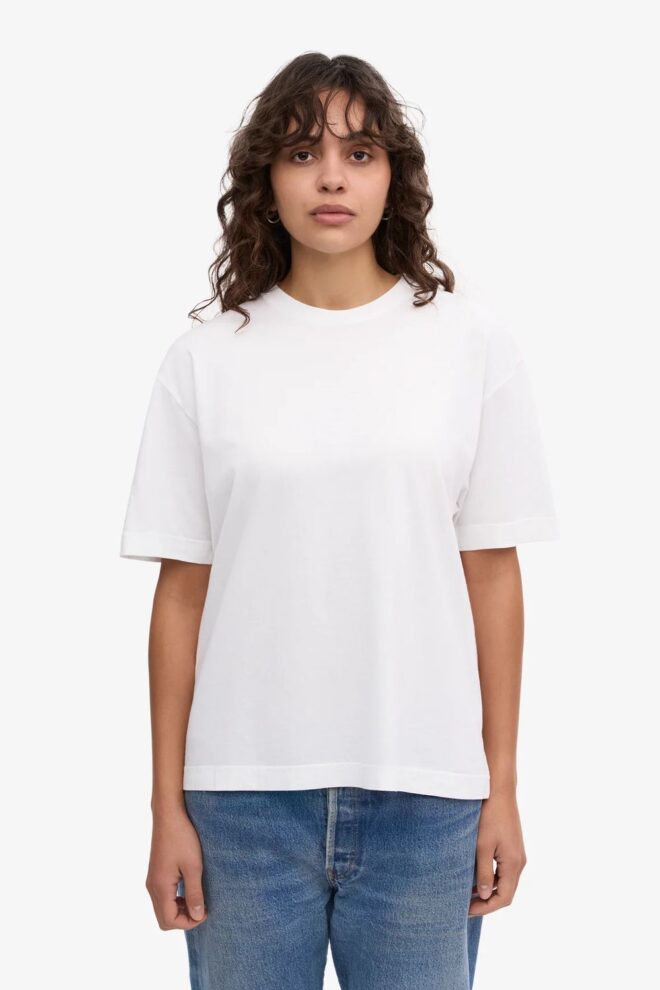 SHIRT OVERSIZED ORGANIC T-SHIRT OPTICAL W