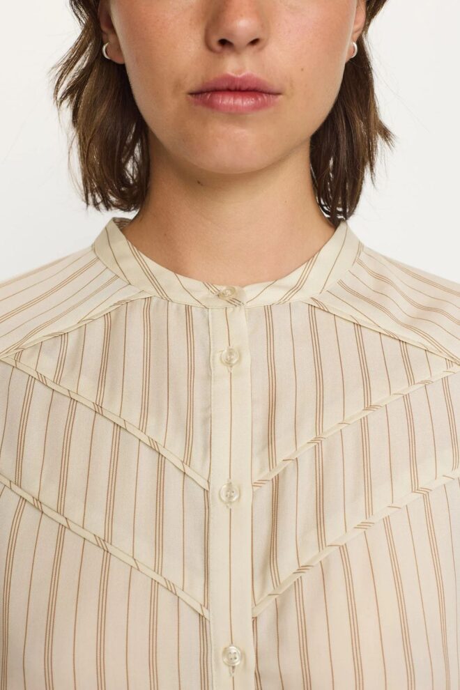 BLUSE SRCHARLOTTE BLOUSE ARCTIC