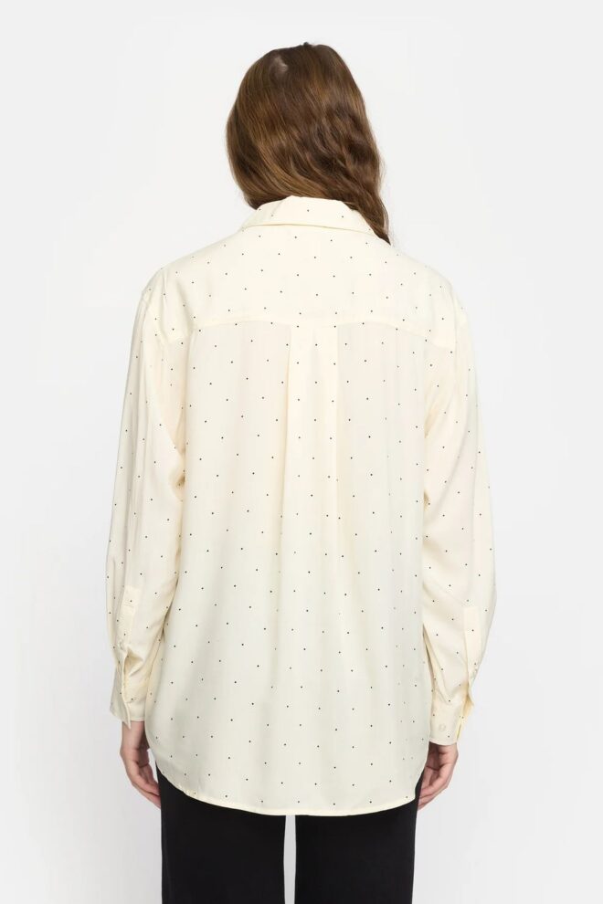 BLUSE SRMARGOT DOT SHIRT ARCTIC WOLF