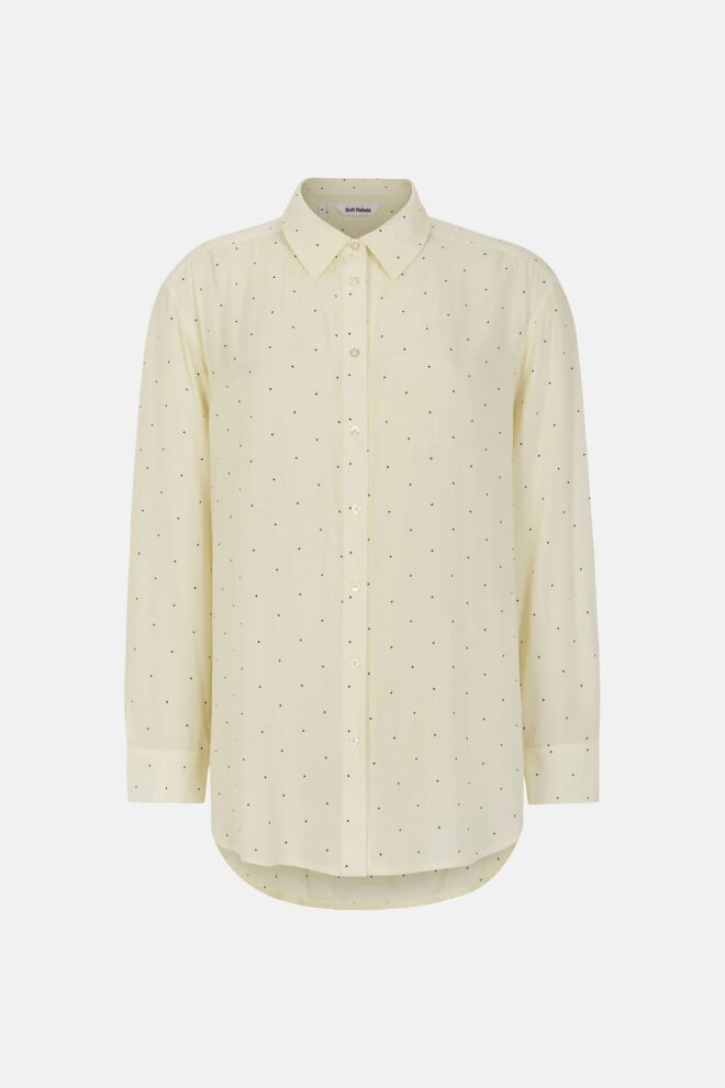 BLUSE SRMARGOT DOT SHIRT ARCTIC WOLF
