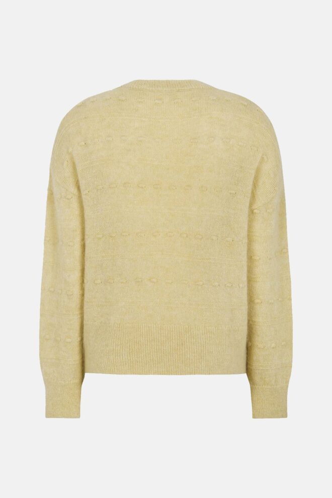 PULLOVER SRELENA KNIT REED YELLOW