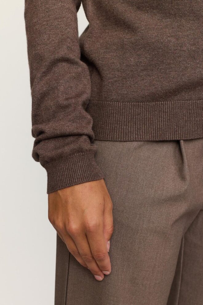 WESTE SRMARLA CARDIGAN KNIT COFFE