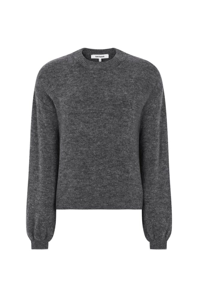 WESTE SRALISON O-NECK DARK GREY