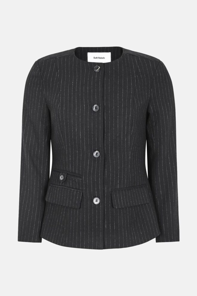 BLAZER SRYVONNE ROUND BLAZER BLACK