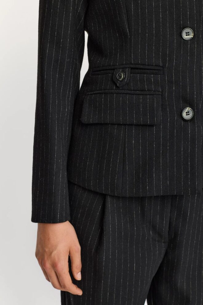 BLAZER SRYVONNE ROUND BLAZER BLACK