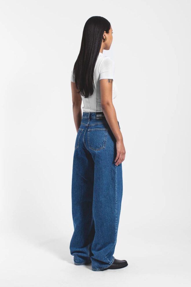 JEANS DONNA STREAM MID STONE