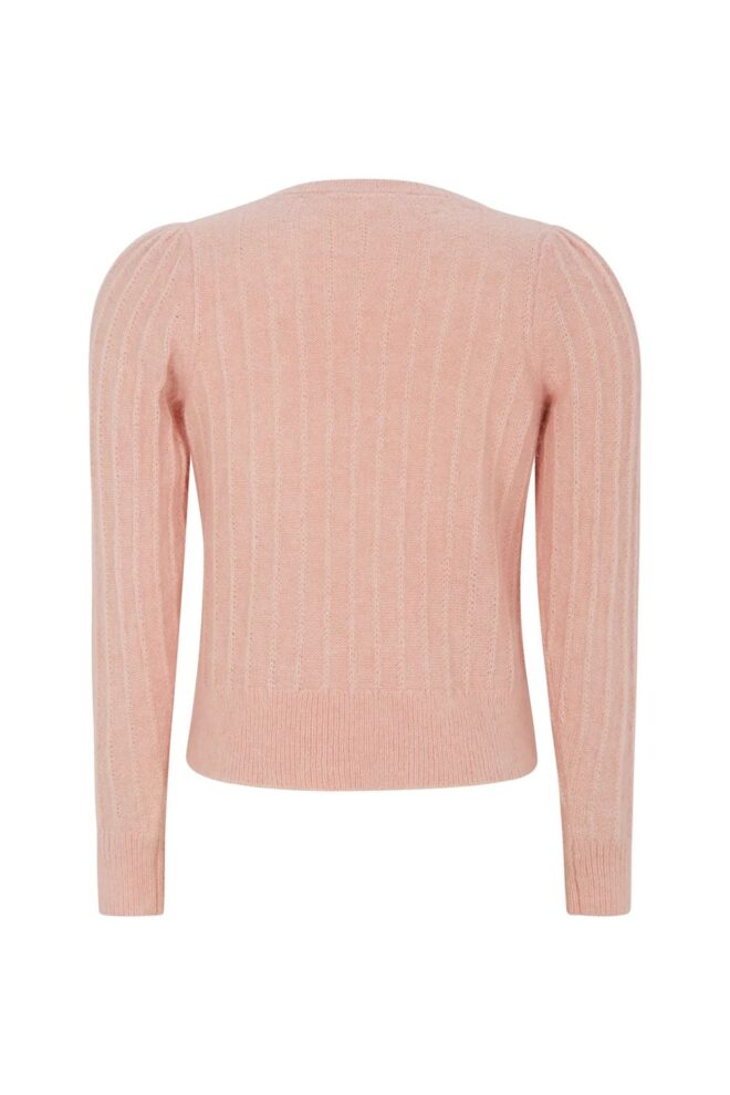 PULLOVER SRTONES KNIT MISTY ROSE