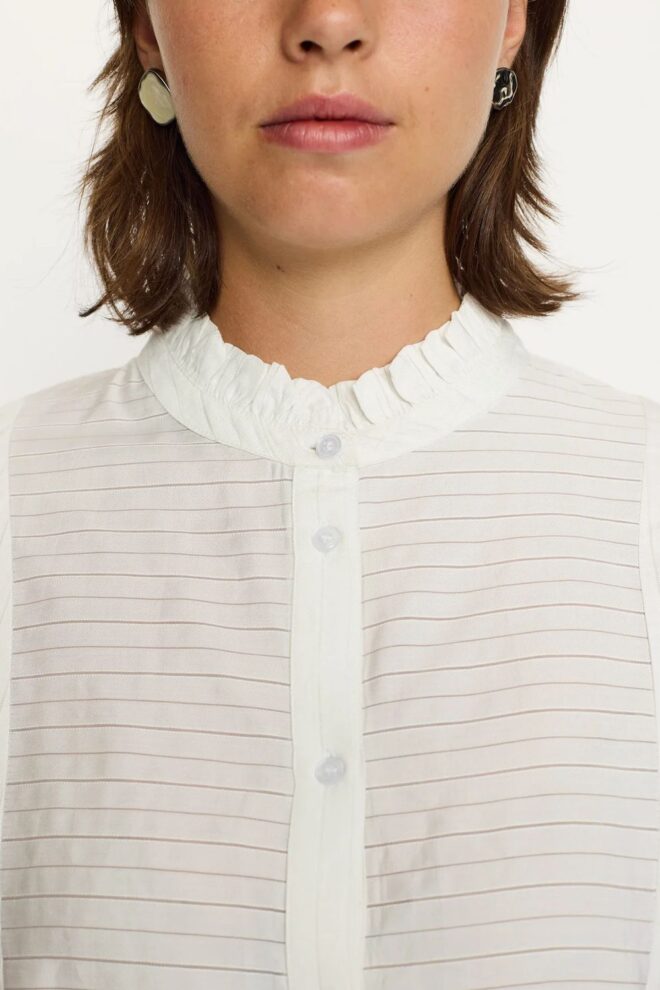 BLUSE SRJEMMA SHIRT SNOW WHITE