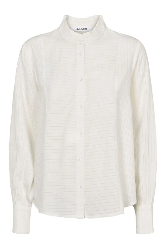 BLUSE SRJEMMA SHIRT SNOW WHITE