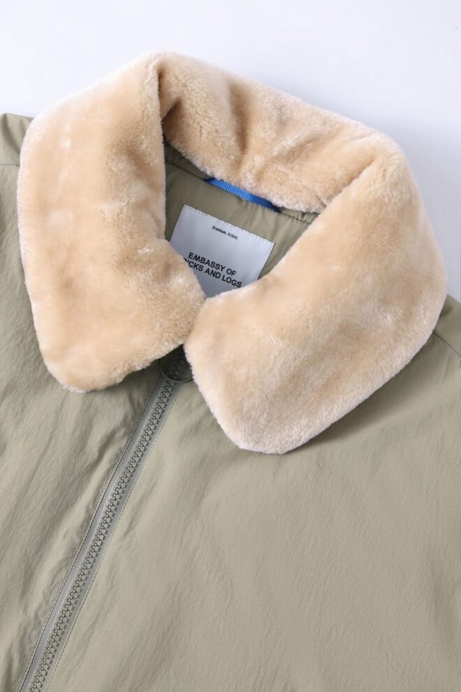 JACKE CAMDEN BOMBER PALE OLIVE