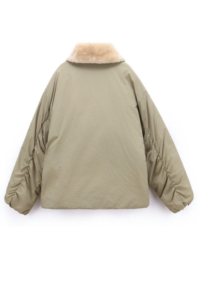 JACKE CAMDEN BOMBER PALE OLIVE