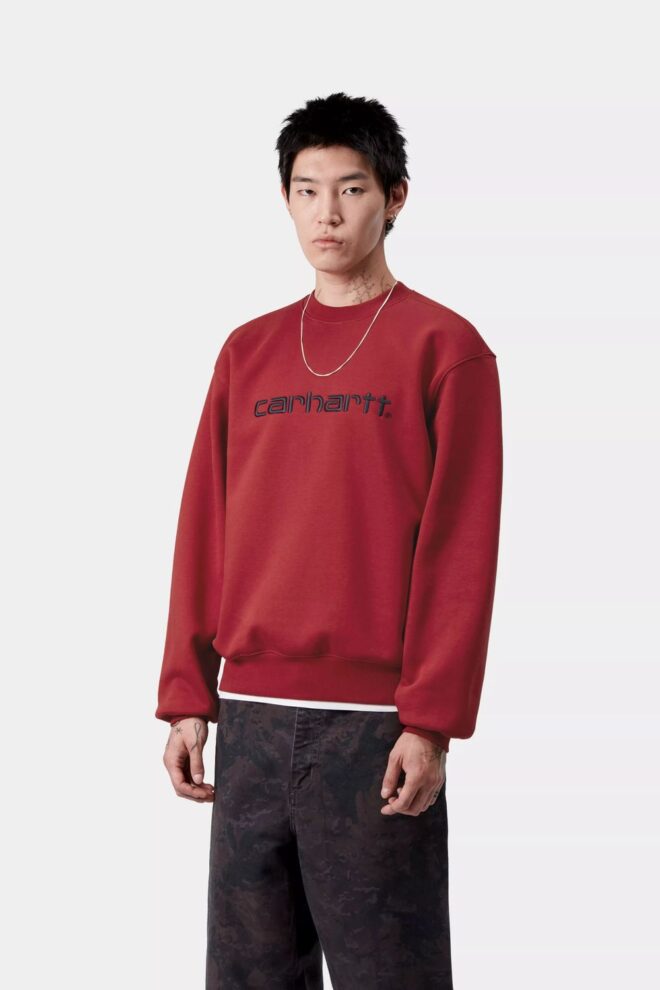 SWEATSHIRT CARHARTT GRAPHITE