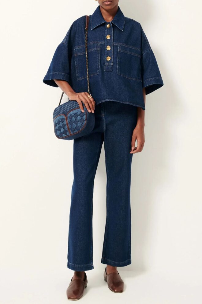 TASCHE DIVINE DENIM BLUE
