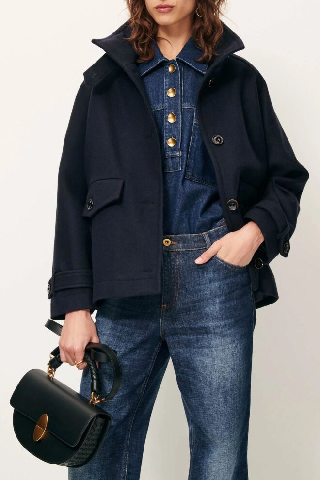 JACKE LEE WOOLY NAVY
