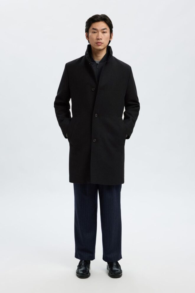 MANTEL 16097628 SLHRAINAR BLACK