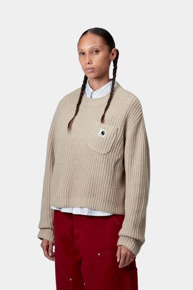 PULLOVER W´MIRA SWEATER FLEUR DE SEL