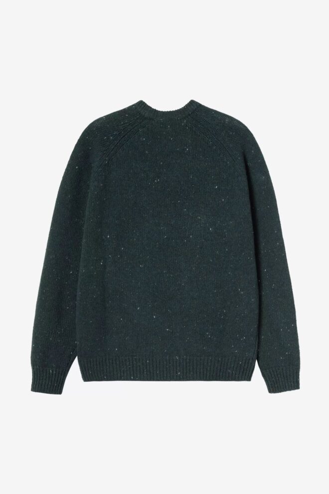 SWEATSHIRT ANGLISTIC SWEATER DEEP LAGOON