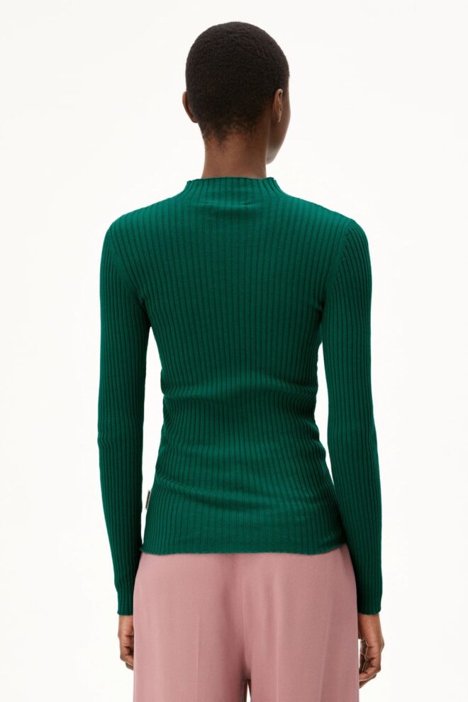 PULLOVER 10253015 ALAANIA 129 EMERALD GREEN