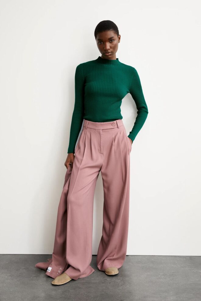 PULLOVER 10253015 ALAANIA 129 EMERALD GREEN
