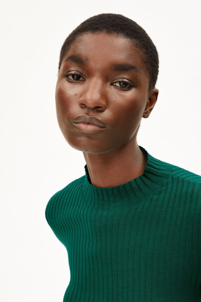 PULLOVER 10253015 ALAANIA 129 EMERALD GREEN