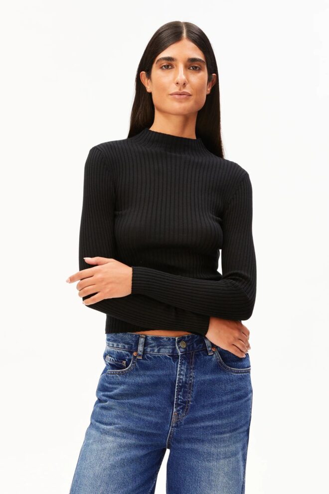 SHIRT 10253015 ALAANIA 105 BLACK